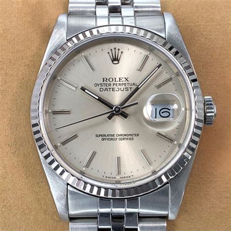 rolex datejust 1980s|1989 rolex datejust 36mm.